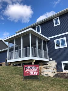 Our Decks service offers professional deck installation, repairs, and maintenance to enhance the appearance and functionality of your outdoor space for a comfortable and enjoyable experience. for Priority Builders, Inc. in Belleville, WI