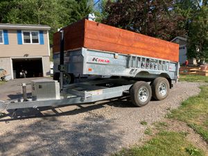 Our Dump Trailer service offers a convenient solution for disposing of construction debris and remodeling waste efficiently, ensuring their projects are completed without any hassle. Call for rates. for Third Gen Construction LLC  in Cortland, NY