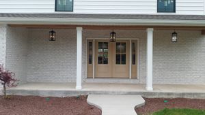 Our Block service provides homeowners with top-quality masonry work, including building and repairing walls, fireplaces, patios, and more. Trust us for all your block construction needs. for Nale Masonry in Danville, IL