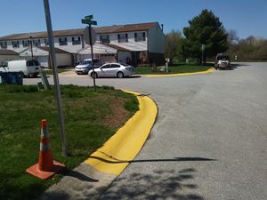 Our Concrete Cleaning service effectively removes dirt, grime, and stains from your driveway or patio using high-pressure water and quality cleaning agents for a pristine finish. for All Work Services and Construction  in Newark, DE