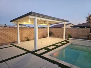 Our Patio Cover Installation service offers homeowners a stylish and durable solution to protect their outdoor space, providing shade and protection from the elements. for The Patio Cover Company  in Banning, CA