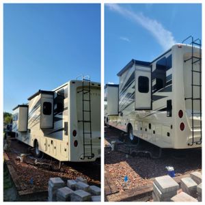 Our company offers professional RV & Camper Detail service, ensuring that your recreational vehicle remains in pristine condition both inside and out. for J&I Luxury Detailing in Polk County, FL