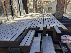Enhance your outdoor living space with our expert Deck & Patio Installation service. We design and build custom solutions, ensuring durability and style that complements your home's aesthetic perfectly. for Bar None Painting and KRS Construction in Kingman, AZ