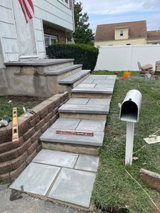 Our Step Installation service provides homeowners with durable, customized masonry steps that enhance safety and curb appeal, combining expert craftsmanship with quality materials for a beautiful and functional entrance to your home. for McClelland Masonry in West Long Branch, NJ