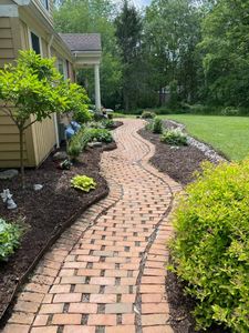 Hardscaping is the process of creating or enhancing features in a landscape using hard materials, such as stone, brick, concrete, and metal. Our experienced professionals can help you create the perfect outdoor space for your home using these durable materials. for Mullet Man Property Services in Cazenovia, New York