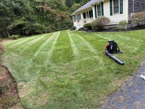 We offer weekly, bi-weekly, and monthly lawn mows and maintenance along with on an as-needed basis. Enhance your home's curb appeal with our reliable and professional lawn care solutions. for Rose Landscape & Design, Inc. in Abington, MA