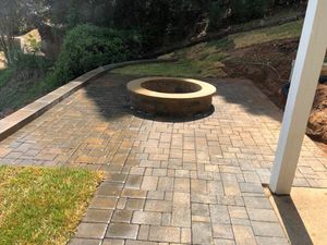 We offer custom fire pits to enhance your outdoor living experience. Our service is tailored to fit your design needs and budget. for Rosales Landscaping LLC in Lake Gaston, North Carolina