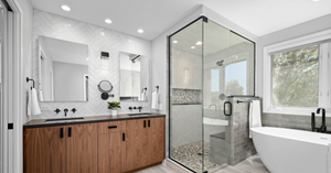 Our Bathroom Renovation service offers homeowners a comprehensive solution to transform their outdated bathrooms into modern and functional spaces with high-quality materials and expert craftsmanship. for Luxurious Construction in Houston, TX