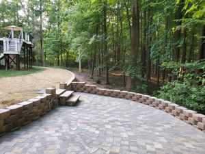 Patio Design & Construction is a service that we offer to help homeowners create the perfect patio for their home. We can design and construct a patio that is perfect for your needs and will add value to your home. for Flori View Landscaping LLC in Durham, NC