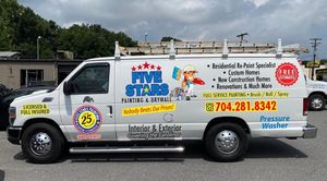 Our gutter installation and cleaning service is the perfect solution for keeping your home's exterior looking great. We can install new gutters or clean and repair existing ones, so you can keep your property free of leaves, debris, and pests. for Five Stars Painting and Drywall in Charlotte, NC