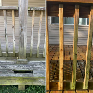 Our Deck & Patio Cleaning service is a great way to clean and restore your deck or patio. Our experienced professionals will use the right equipment and techniques to clean your deck or patio, removing any dirt, stains, or mildew. for American Exterior Solutions LLC in Kokomo, Indiana