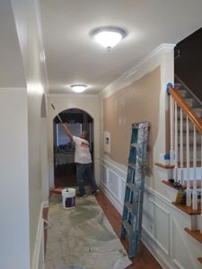 Our experienced painters can transform the look of your home's interior or exterior with a fresh coat of paint. We'll work with you to choose a color scheme that compliments your home's style and existing decor. for Fricks Home Services in Flowery Branch, GA