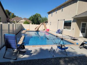 Enhance your outdoor living space with our expert patio design and construction service, blending style and functionality to create a personalized haven for relaxation, entertainment, and enjoyment right in your backyard. for Mike's Grading Plus in Caldwell, ID