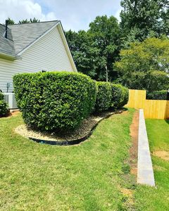 Our shrub trimming service is the perfect way to keep your landscaping looking its best. We'll trim and shape your shrubs to accentuate their natural beauty. for Two Brothers Landscaping in Atlanta, Georgia