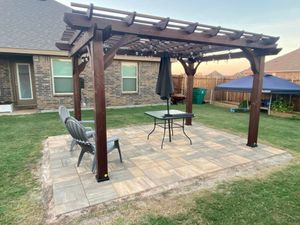 Our Pergolas service offers beautifully designed and customizable outdoor structures, providing homeowners a perfect combination of functionality and aesthetics for their backyard space. for Conoly Contracting & Outdoor Living LLC in Caddo Mills, Texas