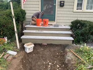 Our Concrete service offers high-quality and professional solutions for any homeowner's concrete needs, ensuring durability, aesthetics and long-term satisfaction with their residential projects. for Stoneright Masonry & Restorations in Union City, NJ