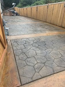 Transform your outdoor space with our Patio Design & Installation service. Our expert team will create a custom design and install it to perfectly fit your home's style and needs. for Zions Concrete LLC in Federal Way, WA