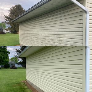 Our Home Softwash service is a safe and effective way to clean the exterior of your home without using high pressure. This gentle, low-pressure approach will remove dirt, grime, and mildew without damaging your paint or siding. for A.W. Pressure Washing in Warsaw, OH