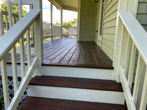 We offer staining services for your exterior surfaces, such as decks and fences. Our experienced team can customize the stain to any color you desire. for Alexander & Son Painting in  Acushnet, MA