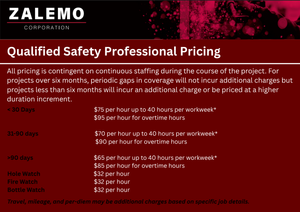 Our extensive professional network includes employers, recruiters, and qualified candidates, ready to take on both short-term and long-term assignments. Our proven safety staffing and placement process has earned the trust of some of the world’s largest companies.
 for ZALEMO in Houston, TX