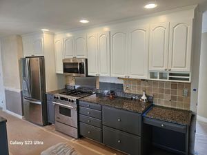 Transform your home with our Kitchen and Cabinet Refinishing service, offering expert craftsmanship that revitalizes old cabinets with a fresh, stylish finish. Enhance durability and upgrade aesthetics without the cost of replacement. for Lee Painting Company in Springfield, MA