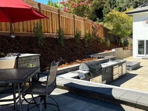 Enhance your backyard living with our Outdoor Kitchen Construction service, offering custom designs, quality materials, and expert craftsmanship to create the perfect space for cooking and entertaining outdoors. for Martin Stanko Landscape Construction in Livermore, CA
