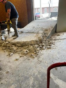 We specialize in efficiently removing concrete from driveways, patios, and other surfaces to make way for new construction. for Alloy Concrete Construction in Albany, KY
