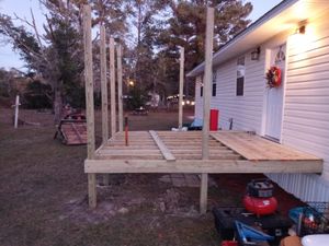 Our Deck Rebuilds service is a great way to update an old deck or build a new one from scratch. We'll work with you to design the perfect deck for your needs and budget. for Fricks Home Services in Flowery Branch, GA