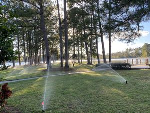 Our Lawn Aeration service helps improve your soil's health by removing small cores of grass, allowing water, air and nutrients to reach the roots. for F & F Lawn & Landscaping LLC in Crescent City, FL