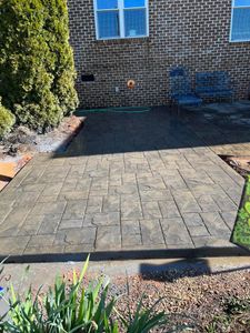 We offer professional Concrete Stamping services to add texture and design to any concrete surface, allowing homeowners to customize their outdoor space. for Arce’s concrete finishing in Winston Salem, NC