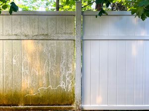 Our fence washing service will clean your fence and make it look like new again. We use a special detergent that will remove all the dirt, grime, and algae from your fence. for Elite Wash LLC in Roanoke, Virginia