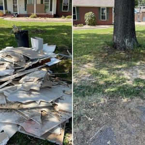 Our construction debris removal service efficiently clears out waste, ensuring a clean and safe site, so you can focus on your project without the hassle of leftover materials. for Ridall & More Junk Removal in Little Rock, AR