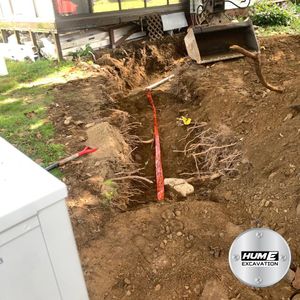 Our professional trenching service provides precise, efficient digging for utility lines or drainage solutions, ensuring minimal disruption to your property while prioritizing safety and quality workmanship for all residential projects. for Hume Excavation in North Hampton, NH
