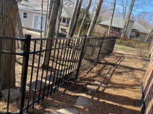 Our Aluminum Fences are an affordable, durable and stylish solution for your home's fencing needs. We provide a secure boundary with added beauty to your property. for Illinois Fence & outdoor co. in Kewanee, Illinois