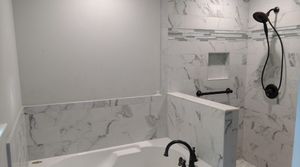 Our professional bathroom renovation service transforms your space with expert design, high-quality materials, and precise craftsmanship to create a functional and luxurious oasis that perfectly suits your style. for Laib's Remodeling & Repairs in Salisbury, NC