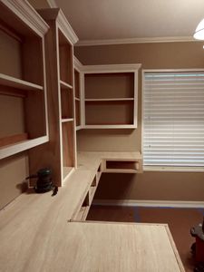Our Cabinetry service offers you customized and high-quality cabinets that will enhance the functionality and aesthetics of your home, providing optimal storage solutions tailored to your needs. for Bros Construction  in Humble, TX