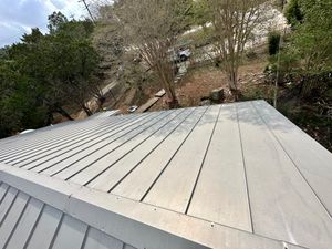 Our professional roof cleaning service effectively removes dirt, debris, and organic material from your roof to enhance its appearance while preserving its durability and extending its lifespan. for Patriot Window Cleaning LLC in Canyon Lake, TX