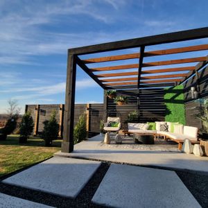 Enhance your home's natural beauty with our expert wood staining service, revitalizing decks, furniture, fences, and pergolas to withstand weather elements while adding vibrant color and long-lasting protection for a stunning finish. for RR Painting Express in 76082, TX