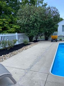 Concrete Pouring is a service our company provides to help homeowners with their landscaping projects. We offer this service to make it easier for homeowners to get the concrete we need for their project without having to go out and purchase it themselves. for Castle JR Landscaping & Painting LLC in Cincinnati, OH