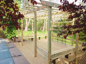 Our Carpentry service offers professional and skilled craftsmen who can enhance the overall look and functionality of your deck with their expertise in building, repairing, and customizing wood structures. for The Deck Hand in Parkesburg, PA