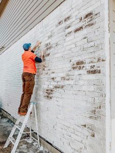 Transform your home's exterior with our Brick Painting & Limewash service, offering a refreshed look and enhanced durability. We deliver expert craftsmanship that preserves charm while providing lasting protection against the elements. for Mint Painting in Wilmington, NC