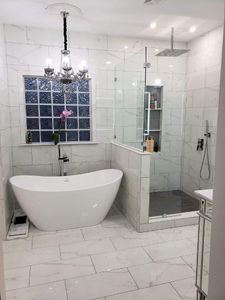 Our Bathroom Renovation service offers homeowners a comprehensive solution to transform their outdated bathrooms into stylish and functional spaces, enhancing the overall value and comfort of their homes. for Raymond Power Services in Crofton, MD