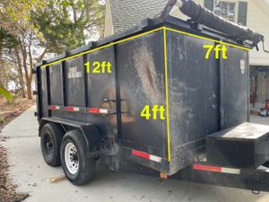 We offer convenient and safe Drive Way Safe Dumpster Rentals to help homeowners easily remove junk, debris, and unwanted items from their Business or home we offer 15 and 18 yard driveway safe dumpster rental. for RJL Dumpster Rentals & More LLC in Shallotte, NC