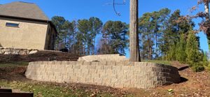 We provide professional retaining wall construction services to help create a beautiful, functional outdoor space for your home. for L & C Landscaping in Statesville, NC