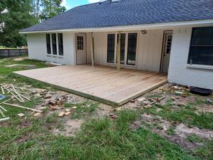 We provide a tailored, licensed, and knowledgeable deck-building service. We design and build decks of all shapes and sizes for our clients. We take pride in our work and always put our clients first. for Griffin Home Improvement LLC in Brandon, MS