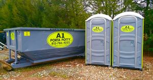 Our Dumpster Rental service offers convenient and reliable waste disposal solutions for homeowners, providing a hassle-free way to manage and eliminate unwanted debris from your property. for A1 Porta Potty in Louisville, KY