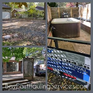Making room for a new hot tub or moving locations with an old tub? Call us to move that hot tub for you! for Bay East Hauling Services & Junk Removal in Grasonville, MD