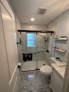 We offer comprehensive bathroom renovation services to help you create your dream bathroom. Our experienced team will work with you every step of the way. for RMO Construction in Suffolk County, NY