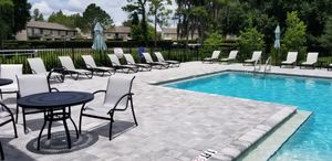 Our Deck & Patio Cleaning service utilizes high-pressure washing and gentle cleaning solutions to effectively remove dirt, algae, stains and grime from your outdoor space, restoring its appearance and making it safe for use. for Blue Stream Roof Cleaning & Pressure Washing  in Tampa, FL