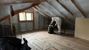 Our Air Sealing service enhances your home's energy efficiency by effectively sealing gaps and cracks, preventing air leaks, reducing energy bills, and creating a more comfortable living environment year-round. for Hidden River Construction Services  in Saint Maries, ID